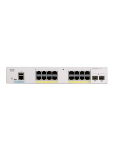 Switch Cisco Catalyst 1000 16xGE+2 SFP PoE+ Lan Lite