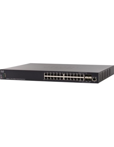 Switch Cisco 350X 24Ptos 10GB cobre + 4SFP+ Combo