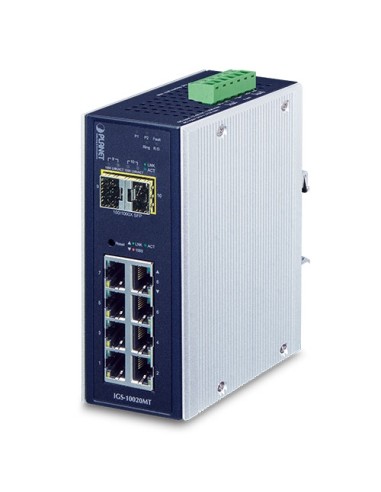 Switch Industrial 8Ptos gigabit+2-Ptos. SFP 1/2.5G Manag. L2