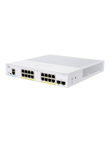 Switch Cisco Business 250 16 Ptos GE + 2xSFP PoE+ 120W