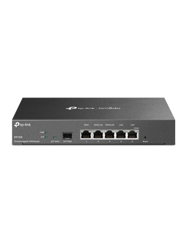 Router TPLink Balanceador 5xGigabit(3LAN/WAN) VLAN Firewall