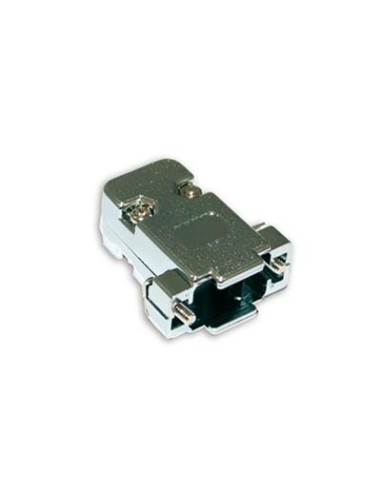 Carcasa para conectores DB9/HPDB15 plástica metalizada