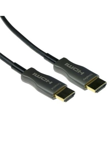 Cable HDMI HÍBRIDO 8K @ 60Hz tipo A M/M 10,0mts Gold