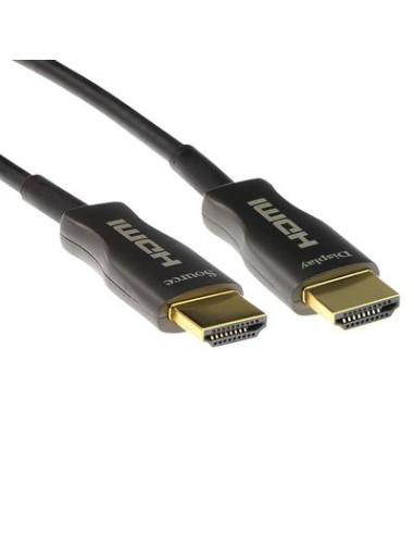 Cable HDMI 2.0 HÍBRIDO Ethernet tipo A M/M 10,0mts Gold
