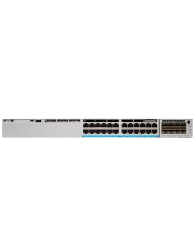 Switch Cisco Catalyst 9300 24x25/10/1G Fiber Ports Essential