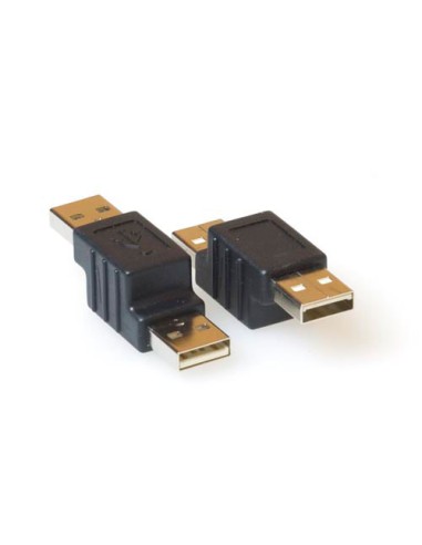 Adaptador USB 3.0  tipo A Macho a tipo A Macho compacto