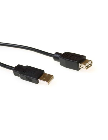 Cable USB2.0 prolongador tipo A Macho/Hembra 2,0mts HQ