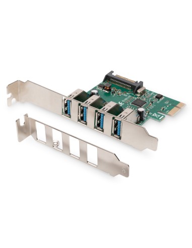Tarjeta PCIe 4Ptos USB3.0 DIGITUS