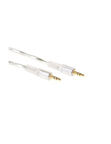 Cable Audio Minijack 3,5mm  Macho/Macho 15,0mts HQ c. dorado