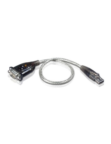 Convertidor USB2.0 a Pto serie RS232 DB9 macho ATEN c/cable