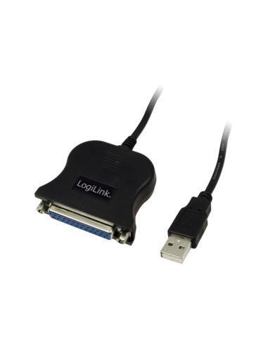 Convertidor USB a Pto Paralelo Logilink DB25 Hembra