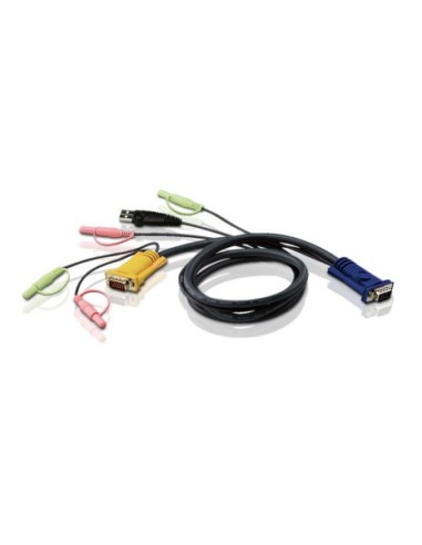 Cable KVM Aten octopus VGA+USB+audio 2,0mts