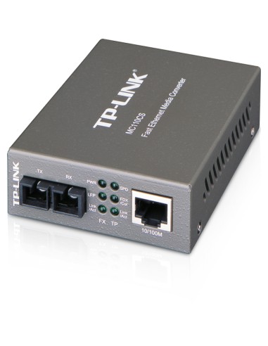 Transceiver TP-Link 100Base-T-100Base-FX monomodo SC