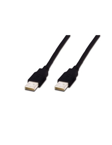 Cable USB2.0 Tipo A macho / A macho 1,0mts