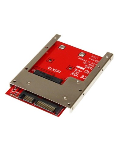 Adaptador SSD mSATA  a SATA de 2.5" 22 pines(15+7pin)