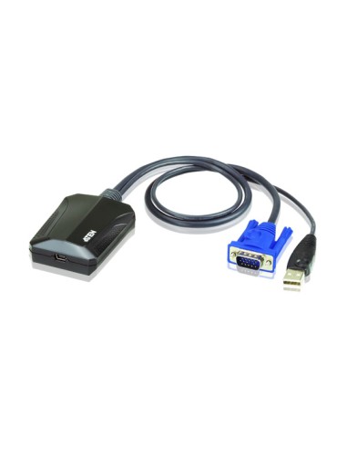 Adaptador de consola KVM para portátil VGA+USB