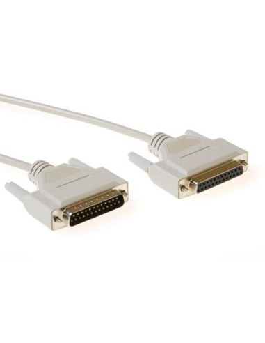 Cable RS232 NULL MODEM DB25H a DB25H 3,0mts
