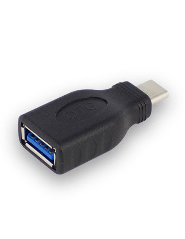 Adaptador USB3.0 tipo A H a USB 3.1 tipo C M COMPACTO