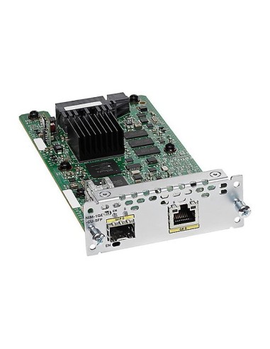 Interfaz WAN Gigabit Ethernet Cisco 1xRJ45/1xSFP NIM