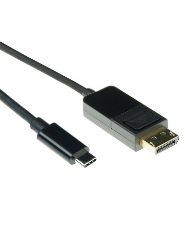 Convertidor USB3.2 tipo C a Vídeo DisplayPort Macho 1.80m