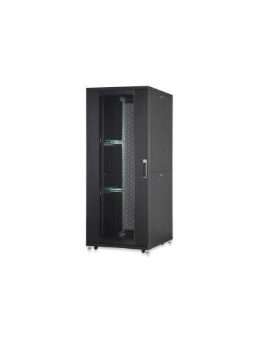 Rack Server 19" 42U 600x1000mm IP20 Ptas. perforadas Black