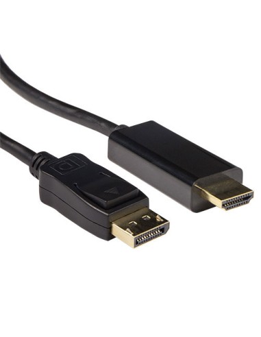 Cable Displayport Macho a HDMI macho 1,8 metros