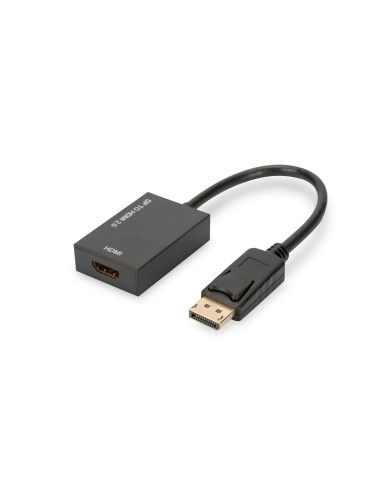 Convertidor VGA Macho a HDMI + Audio 0,15 mts Negro - Ticaplus