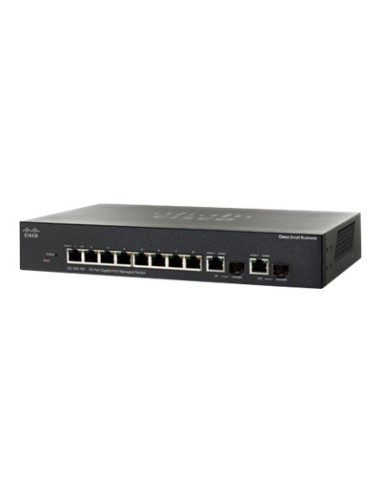 Switch Cisco 300 series 8Ptos 10/100+2Gigabit Uplink Managed