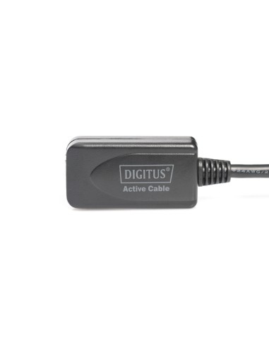 Cable USB2.0 Amplificado DIGITUS Macho / Hembra 5mts
